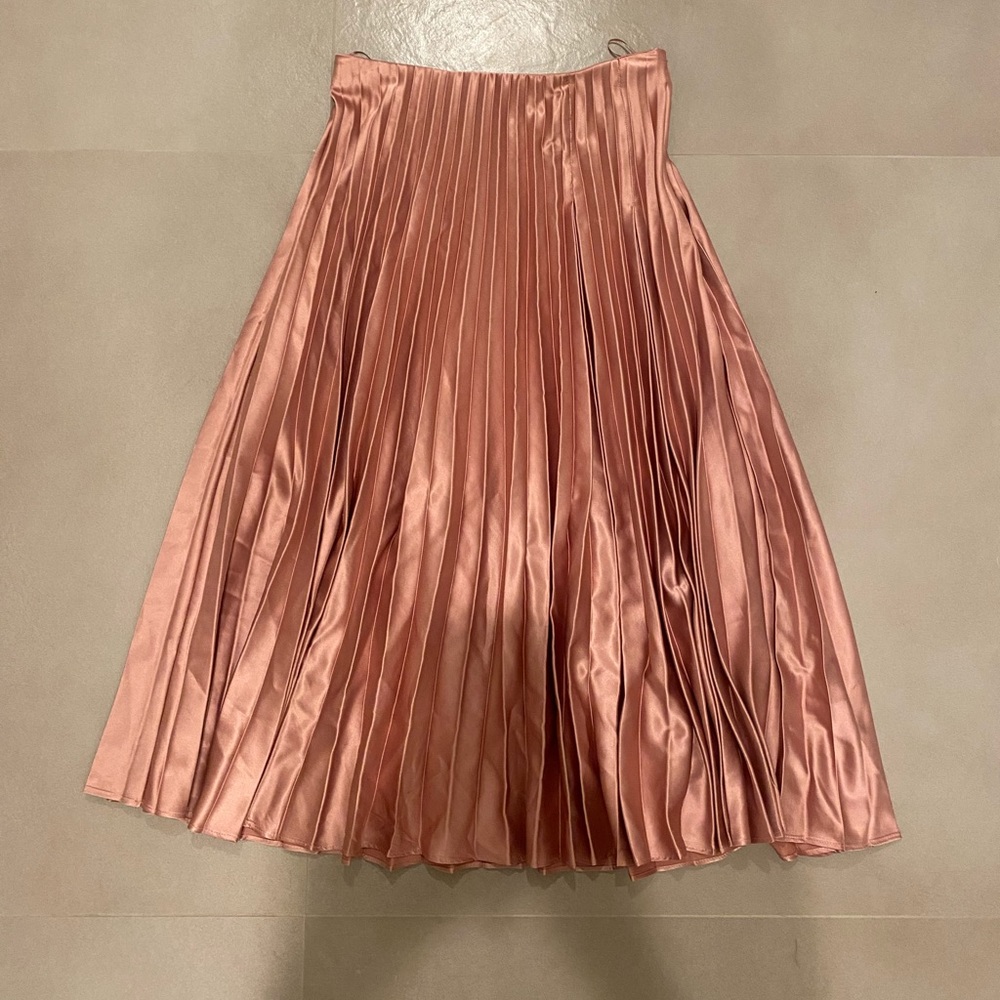 Zara pleated MIDI skirt